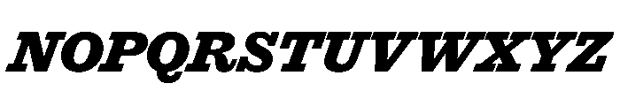 Successor Bold Italic Font UPPERCASE