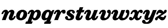 Successor Bold Italic Font LOWERCASE
