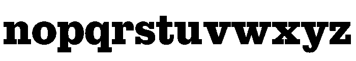 Successor Bold Font LOWERCASE