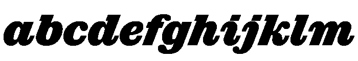 Successor Extrabold Italic FONT