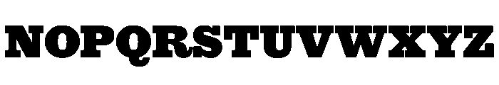 Successor Extrabold Font UPPERCASE