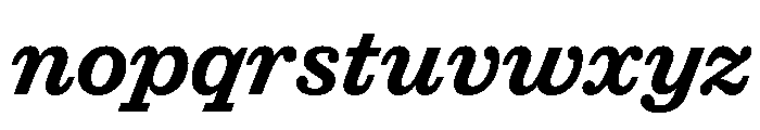 Successor Medium Italic Font LOWERCASE