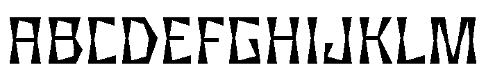 Summerian Regular Font UPPERCASE