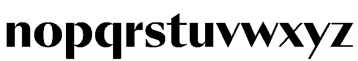 SunKing Black 8bef2960 Font LOWERCASE
