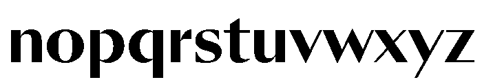 SunKing ExtraBold Cfa44593 Font LOWERCASE