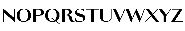 SunKingVAR Bold Instance Font UPPERCASE
