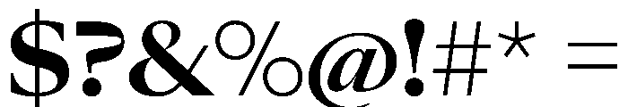 SunKingVAR ExtraBold Instance Font OTHER CHARS