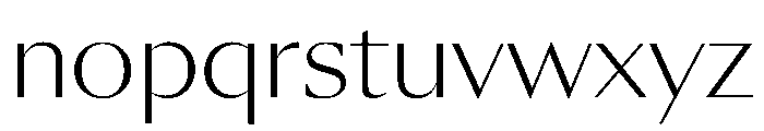 SunKingVAR ExtraLight Instance A940aa1c Font LOWERCASE