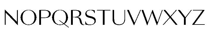 SunKingVAR Light Instance Font UPPERCASE