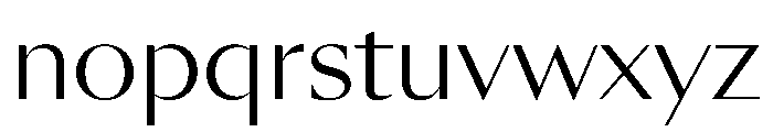 SunKingVAR Light Instance Font LOWERCASE