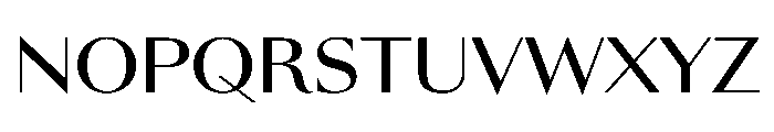 SunKingVAR Medium Instance Font UPPERCASE