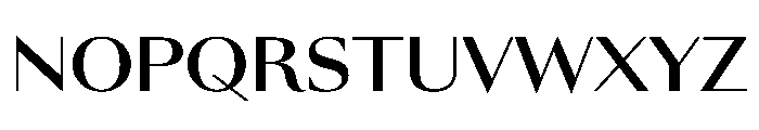 SunKingVAR SemiBold Instance 00519539 Font UPPERCASE