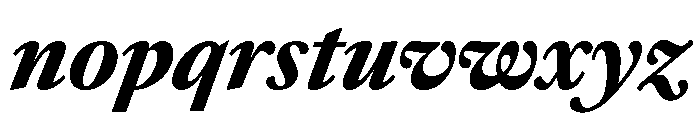 Sunlight BlackItalic 7d17ecac Font LOWERCASE