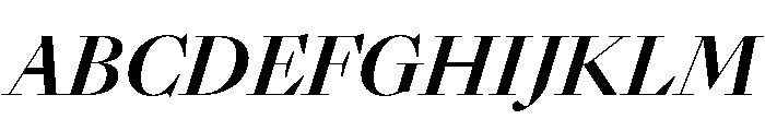 Sunlight BoldContrastIta 94787f18 Font UPPERCASE