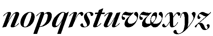 Sunlight BoldContrastIta 94787f18 Font LOWERCASE