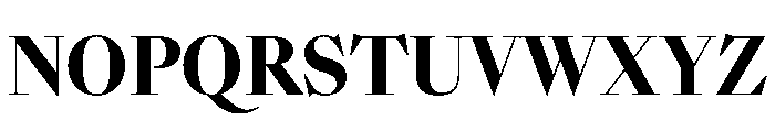 Sunlight CnBlkContrast Font UPPERCASE