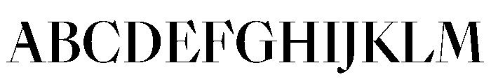 Sunlight CnSmBdContrast Font UPPERCASE