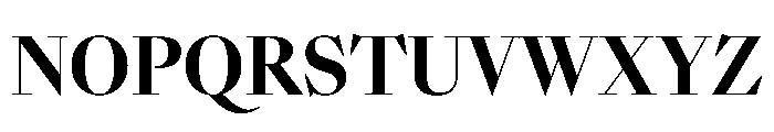 Sunlight CnXBdContrast Font UPPERCASE