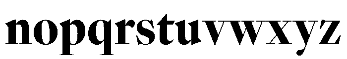 Sunlight CnXBdContrast Font LOWERCASE