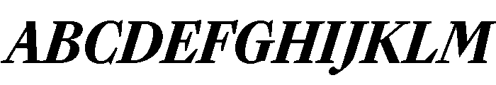 Sunlight CondBlackIta 87e691f9 Font UPPERCASE