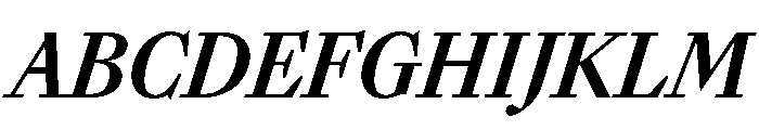 Sunlight CondBoldIta 3e9f454d Font UPPERCASE