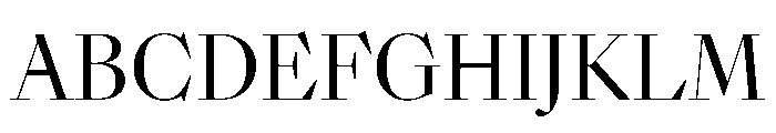 Sunlight CondContrast Font UPPERCASE