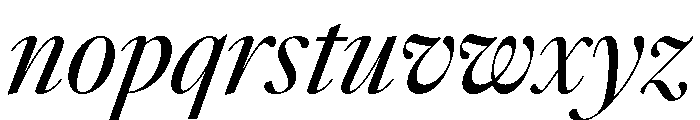 Sunlight CondContrastIta 65990d9c Font LOWERCASE