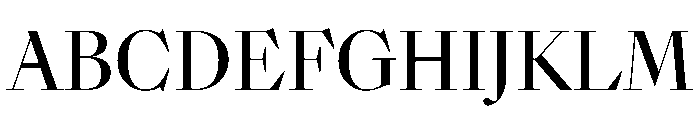 Sunlight CondMedContrast Font UPPERCASE