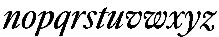 Sunlight CondMedIta 1ce0b18e Font LOWERCASE