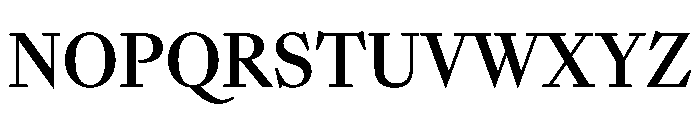Sunlight CondSemBd Font UPPERCASE