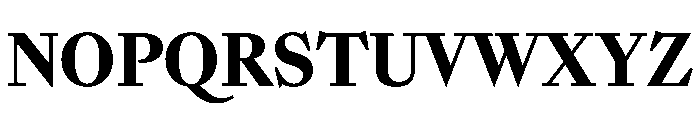 Sunlight CondensedBlack Font UPPERCASE