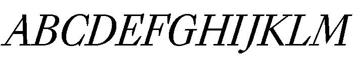 Sunlight CondensedItalic 35527309 Font UPPERCASE