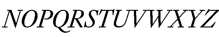 Sunlight CondensedItalic 35527309 Font UPPERCASE