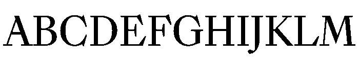 Sunlight CondensedMedium Font UPPERCASE