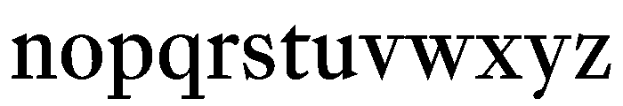 Sunlight CondensedMedium Font LOWERCASE