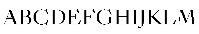 Sunlight Contrast Font UPPERCASE