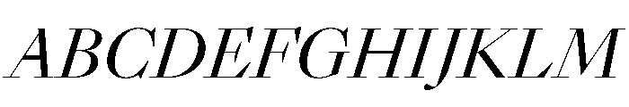 Sunlight ContrastItalic Font UPPERCASE