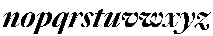 Sunlight ExBdContrastIt 44eb51e2 Font LOWERCASE