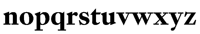 Sunlight ExtraBold Font LOWERCASE