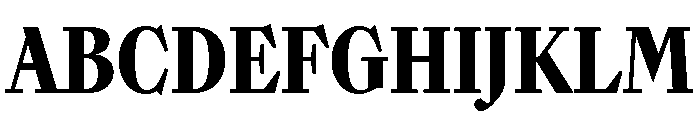 Sunlight ExtraCondBlack 3124ceef Font UPPERCASE