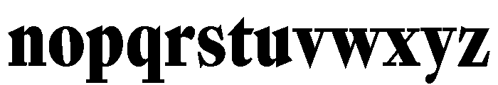 Sunlight ExtraCondBlack 3124ceef Font LOWERCASE