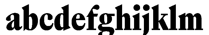 Sunlight ExtraCondBlack FONT