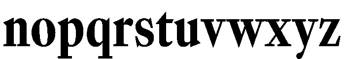 Sunlight ExtraCondBold Font LOWERCASE