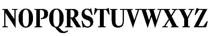 Sunlight ExtraCondExtBd Font UPPERCASE