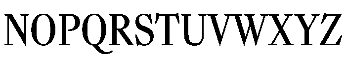 Sunlight ExtraCondMed Font UPPERCASE