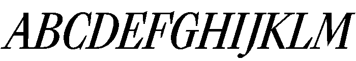 Sunlight ExtraCondMedIta A11ecc65 Font UPPERCASE