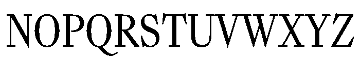 Sunlight ExtraCondensed Font UPPERCASE