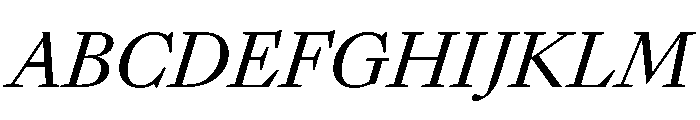 Sunlight Italic 2381277a Font UPPERCASE