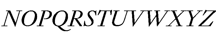 Sunlight Italic 2381277a Font UPPERCASE