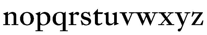 Sunlight Medium Font LOWERCASE